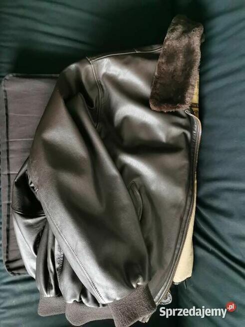 REDSKINS Orygin.Kurtka skórzana Pilotka Bomberka XL JAK NOWA