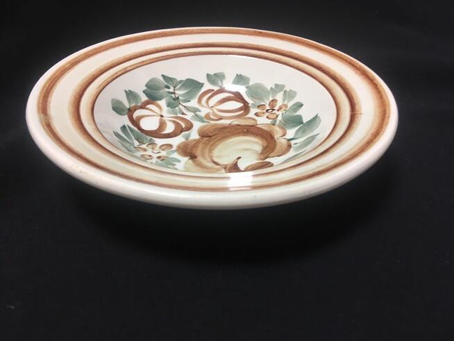 PRL stary talerzyk talerz Fajans Włocławek