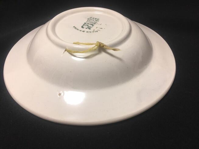 PRL stary talerzyk talerz Fajans Włocławek