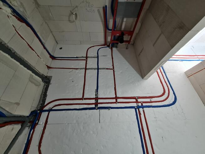 Wylewki ,mixokret, ogrzewanie podłogowe, instalacje wod-kan .