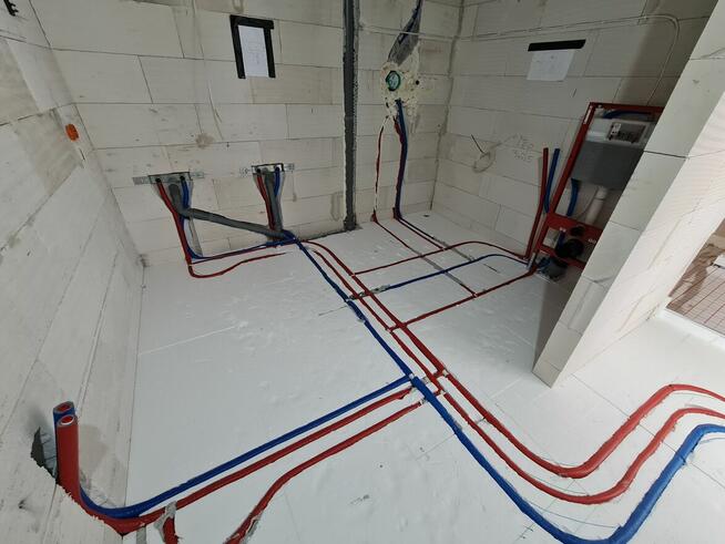 Wylewki ,mixokret, ogrzewanie podłogowe, instalacje wod-kan .