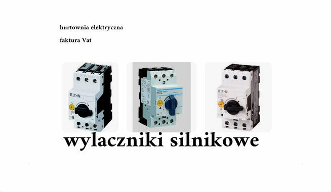 Wyłącznik silnikowy GZ1-M20 zakres: 13-18A , faktura Vat ,