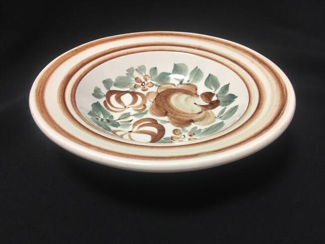 PRL stary talerzyk talerz Fajans Włocławek