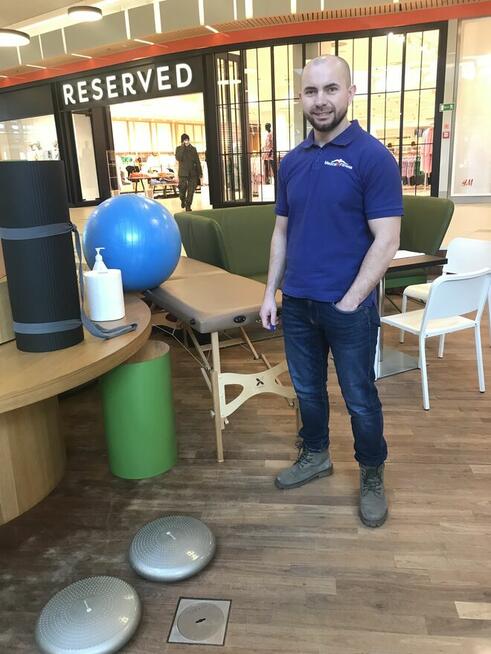 Wynajem dietetyka analizatora składu ciała fizjoterapeuty