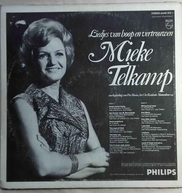 Pieśni nadziei i zaufania, Mieke Telkamp i chór, winyl