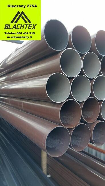 Rynny PVC Kaczmarek 3 i 4 metrowe brąz grafit! na stanie od