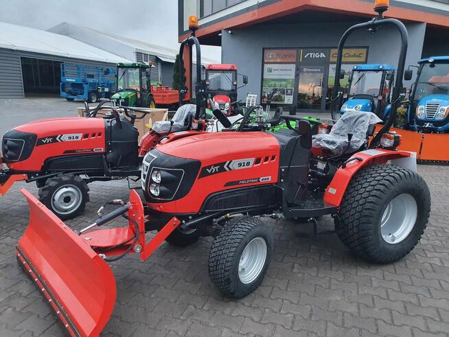 Nowy traktor ciągnik VST918 Mitsubishi 18KM rejestracja pług