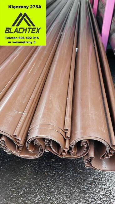 Rynny PVC Kaczmarek 3 i 4 metrowe brąz grafit! na stanie od