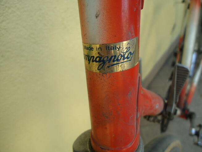 Oryginalny kolekcjonerski rower szosowy kolarka-Campagnolo