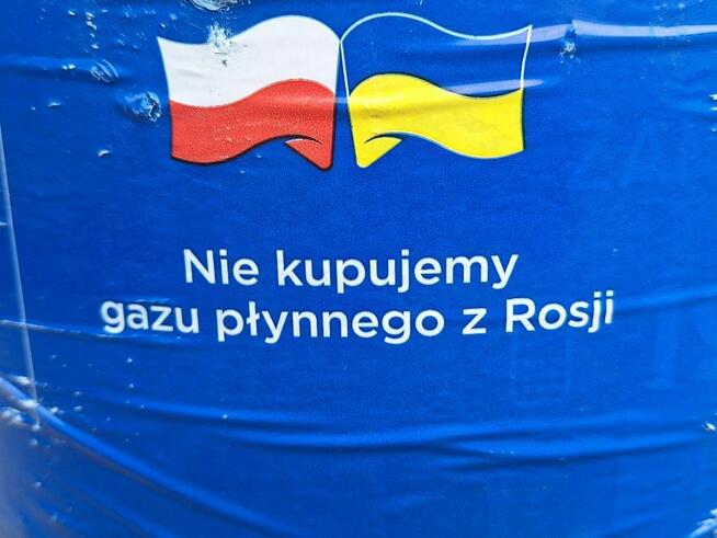 Butla gazowa 11 kg, pełna Gaspol, transport