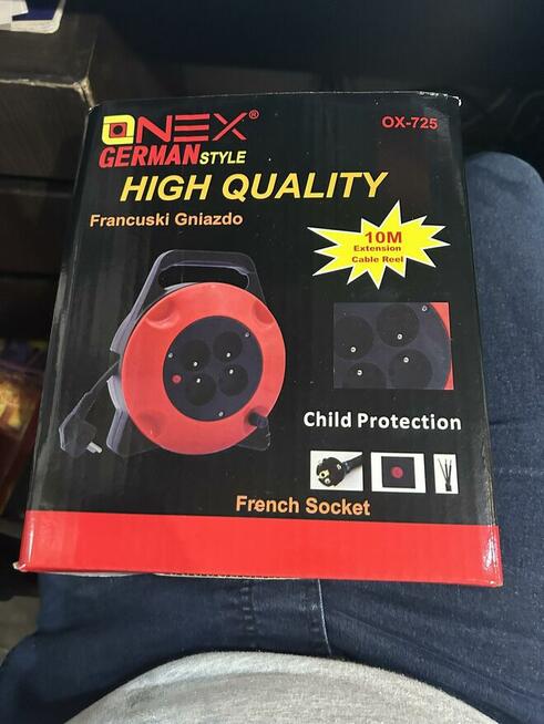 Przedłużacz na bębnie 10 m