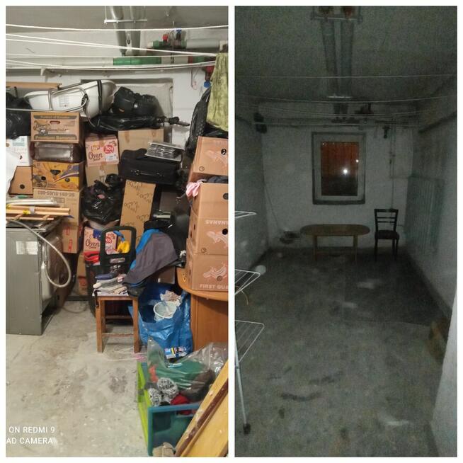 Sprzątanie Piwnic Garaży Komórki lokatorskie