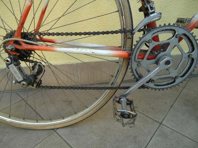 Oryginalny kolekcjonerski rower szosowy kolarka-Campagnolo