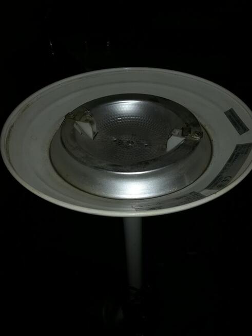 klosz lampy stojacej i ściemniacz