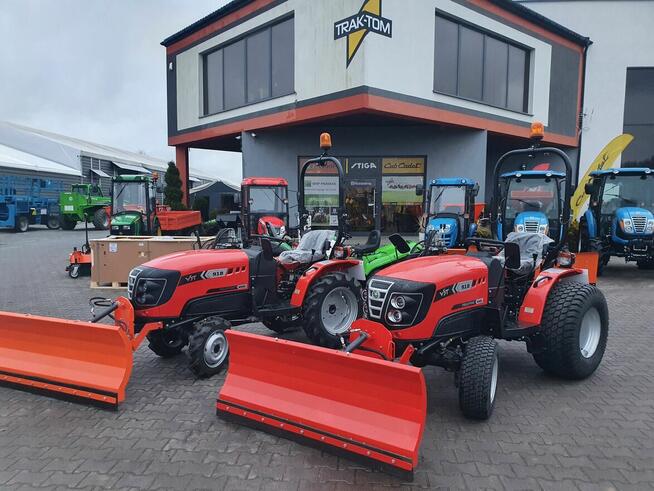 Nowy traktor ciągnik VST918 Mitsubishi 18KM rejestracja pług