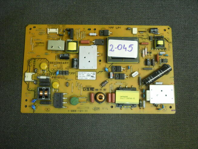 1-888-121-11 , APS-349 z TV - Sony KDL-40R470A    2-045