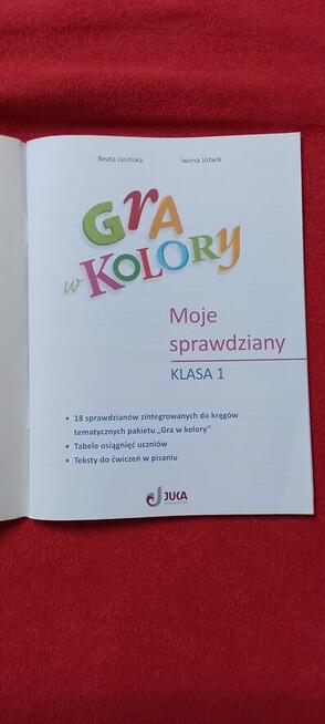 Gra w kolory - Moje sprawdziany - klasa 1