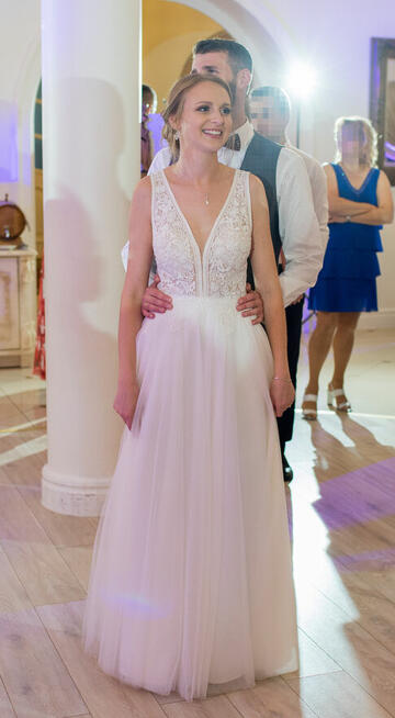 Suknia ślubna litera A rozmiar 36 (S)