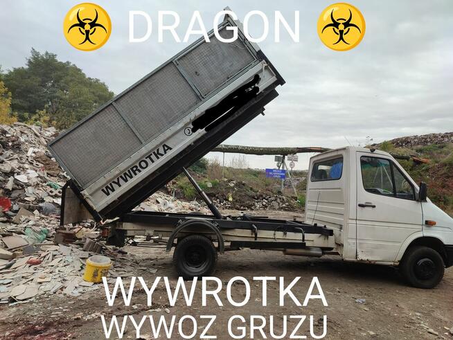 DRAGON Tania Wywrotka, Transport, Wywóz Gruzu, Drewno, Odpady