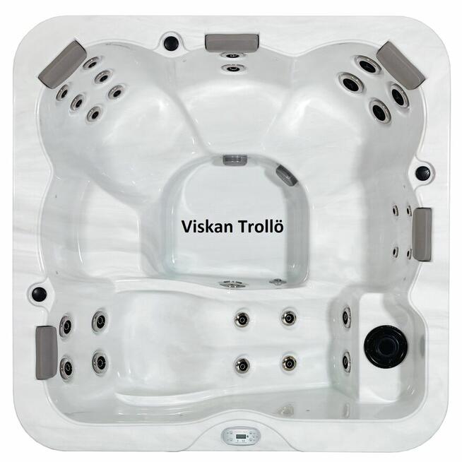 Ogrodowe jacuzzi całoroczne VISKAN TROLLO 5 os., 26 dysz