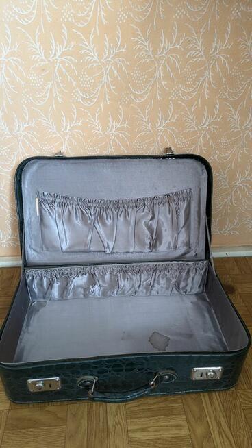 Walizka PRL Vintage Retro Brązowa Stan dobry