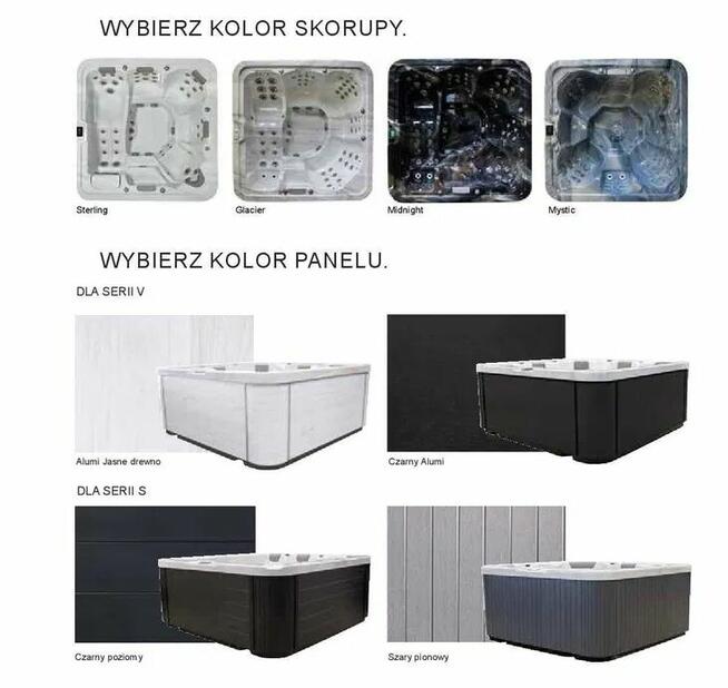 Ogrodowe jacuzzi całoroczne VISKAN TROLLO 5 os., 26 dysz