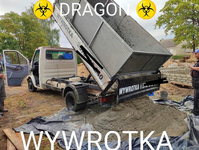 DRAGON Tania Wywrotka, Transport, Wywóz Gruzu, Drewno, Odpady
