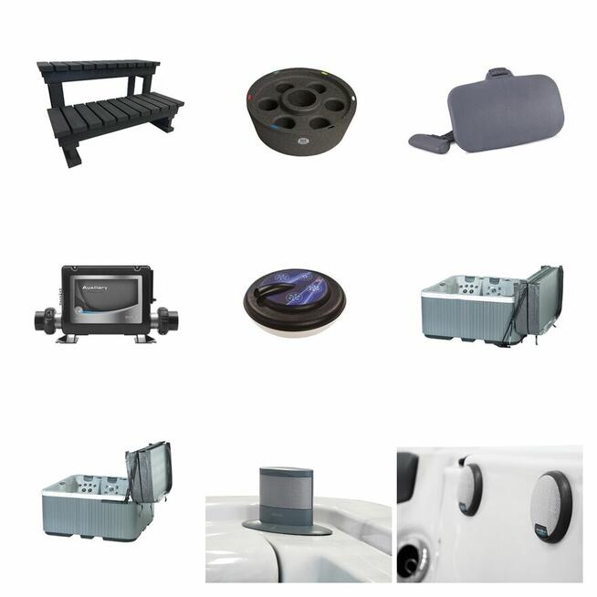 Ogrodowe jacuzzi całoroczne VISKAN TROLLO 5 os., 26 dysz