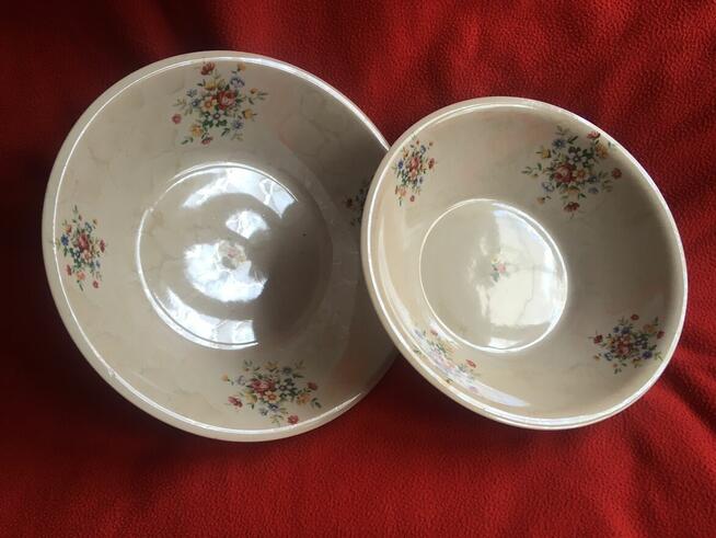 PRL stare miski miska Włocławek porcelana