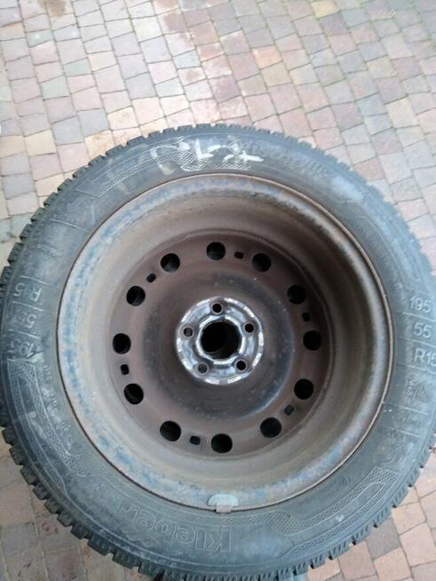 koła (felgi stalowe) opony zimowe firmy Kleber 195/55 R15