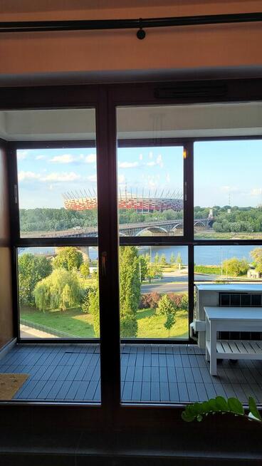 Luksusowy apartament na Powiślu z widokiem na Wisłę