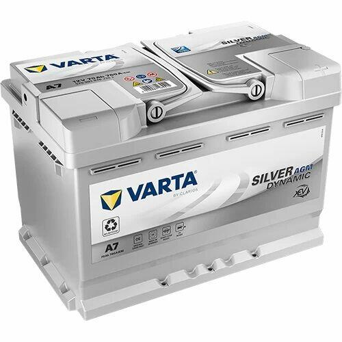 Akumulator VARTA AGM A7 70Ah 760A - DOWÓZ KATOWICE
