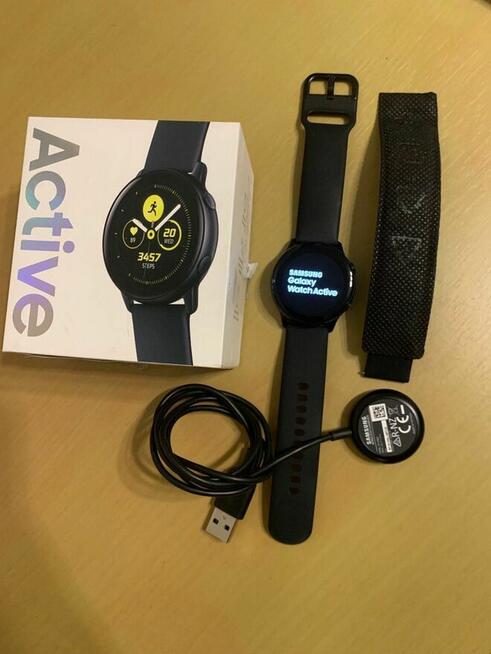 POWYSTAWOWY Smartwatch SAMSUNG Galaxy Watch Active Czarny