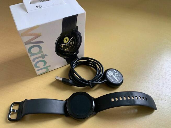 POWYSTAWOWY Smartwatch SAMSUNG Galaxy Watch Active Czarny