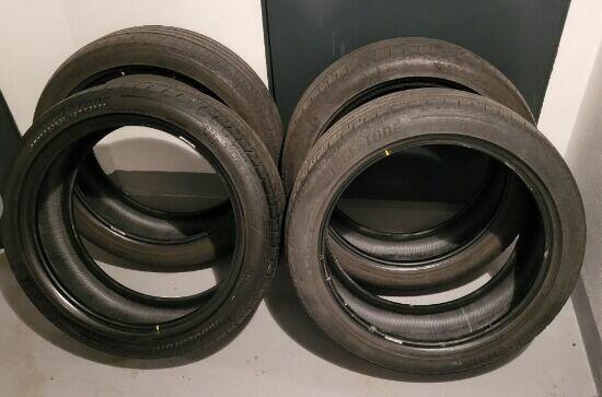 Opony Bridgestone Turanza 225/45/R19 - stan bdb | 7 szt.