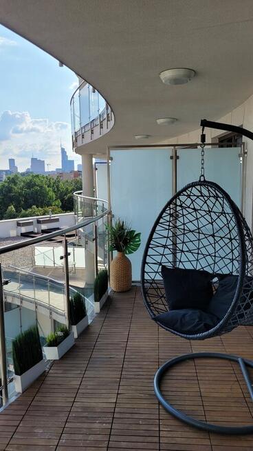 Luksusowy apartament na Powiślu z widokiem na Wisłę