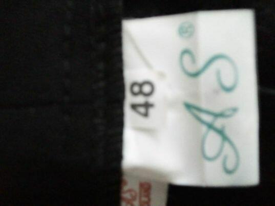 sprzedam nowe czarne spodnie w kant