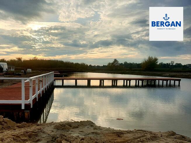 Pomosty drewniane stałe na palach wbijanych w dno producent