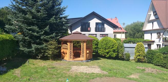 Altana ogrodowa drewniana sześciokątna