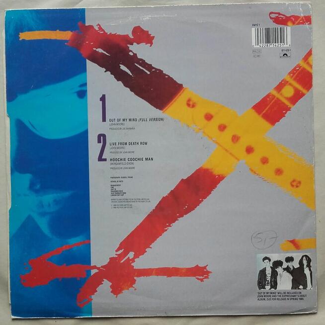 John Moore and The Expressway, maxi singiel 1989 r.