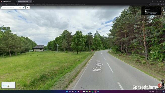 Działka budowlana przy ul. Kolejowej, pod lasem