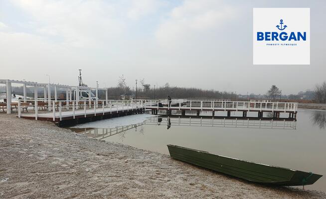 Pomosty drewniane stałe na palach wbijanych w dno producent