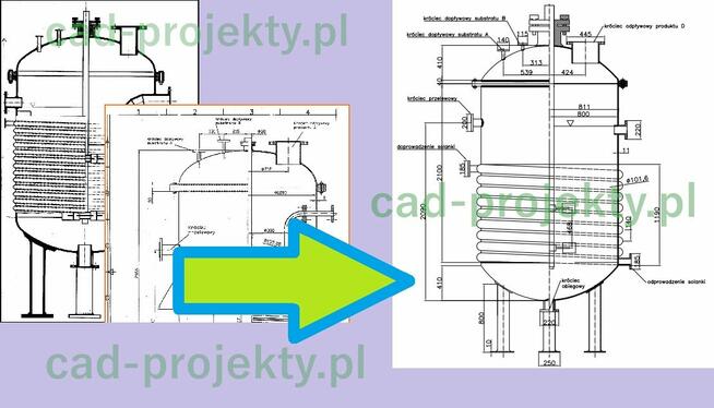 Projekty AutoCAD, Modele BIM, rysunki techniczne 2D 3D