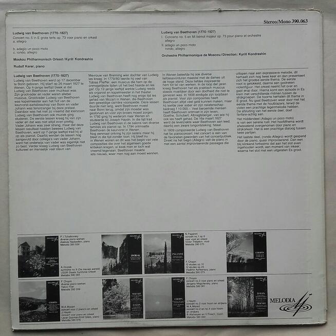 Beethoven Concert no.5 op.73 na fortepian i orkiestrę