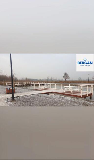 Pomosty drewniane stałe na palach wbijanych w dno producent