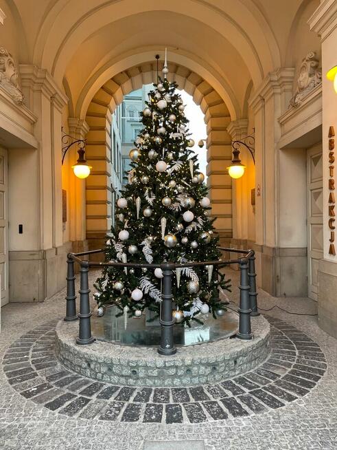 Dekoracje świąteczne do biura, ubieranie choinek Warszawa