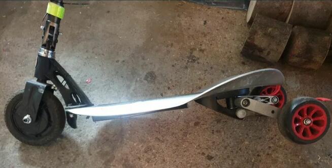 hulajnoga 3 kołowa, elektryczna