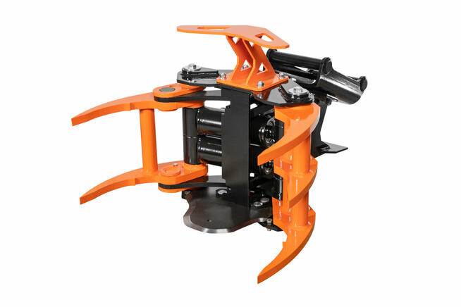 Głowica ścinkowa koparka ładowacz drzewa krzaki Biomasa