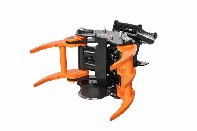 Głowica ścinkowa koparka ładowacz drzewa krzaki Biomasa