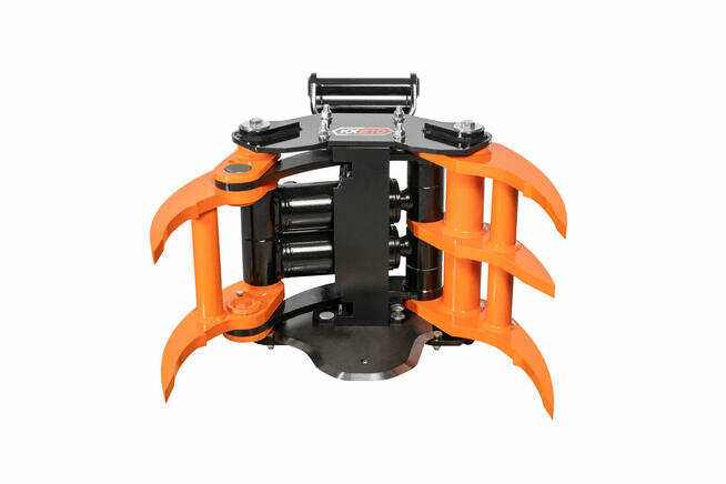 Głowica ścinkowa koparka ładowacz drzewa krzaki Biomasa